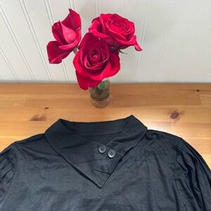 Lomon Black Long Sleeve Pullover Top Size 2X New With Tags